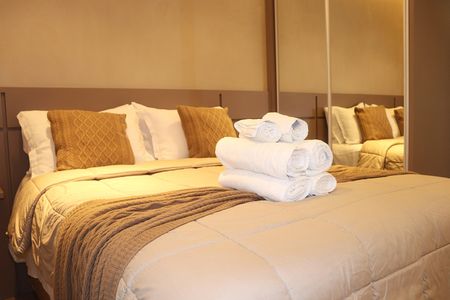 Studio à venda com 30m², 1 quarto e 1 vagaSala - Dormitório