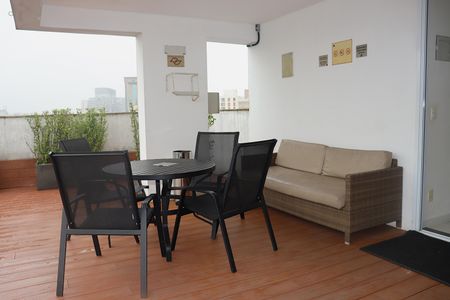 Studio à venda com 30m², 1 quarto e 1 vagaTerraço - Piscina