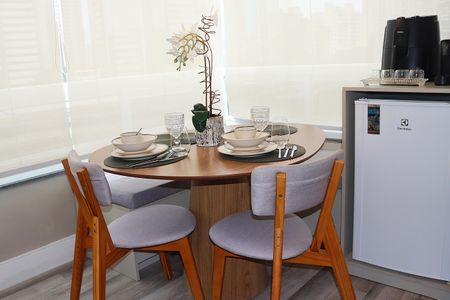 Studio à venda com 30m², 1 quarto e 1 vagaVaranda - Cozinha