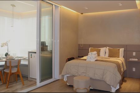 Studio à venda com 30m², 1 quarto e 1 vagaSala - Dormitório
