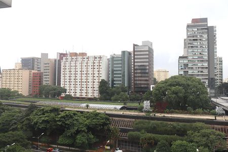 Studio à venda com 30m², 1 quarto e 1 vagaVista da Piscina