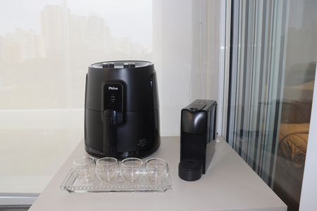 Studio à venda com 30m², 1 quarto e 1 vagaVaranda - Cozinha