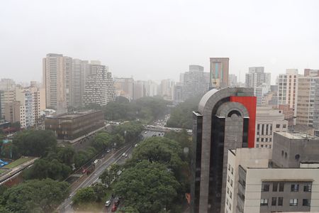 Studio à venda com 30m², 1 quarto e 1 vagaVista da Piscina