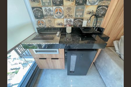 Sacada - Churrasqueira de apartamento à venda com 2 quartos, 61m² em Bela Vista, Osasco