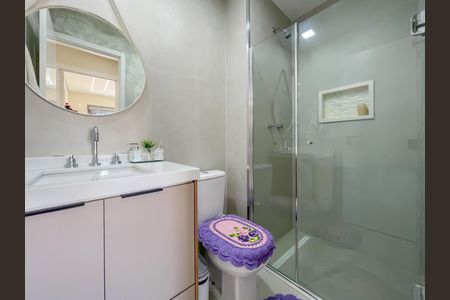 Apartamento à venda com 61m², 2 quartos e 1 vagaBanheiro 2