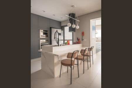 Apartamento à venda com 105m², 2 quartos e 2 vagasSala/cozinha