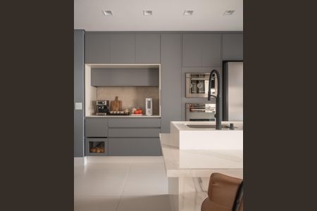 Apartamento à venda com 105m², 2 quartos e 2 vagasSala/cozinha