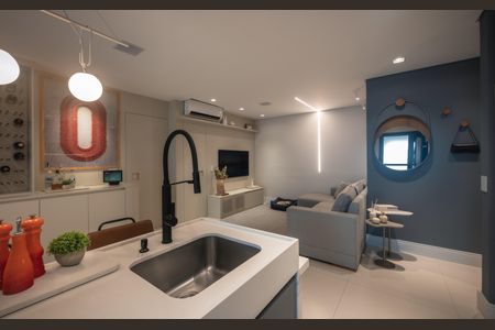 Apartamento à venda com 105m², 2 quartos e 2 vagasSala/cozinha