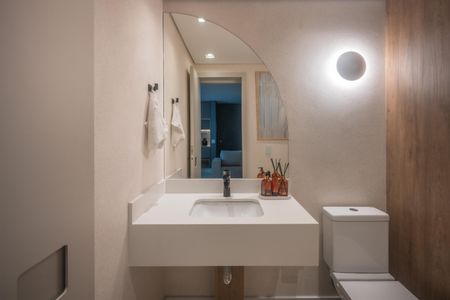 Apartamento à venda com 105m², 2 quartos e 2 vagasLavabo