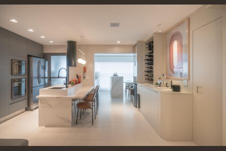 Sala/cozinha de apartamento para alugar com 2 quartos, 105m² em Ipiranga, São Paulo