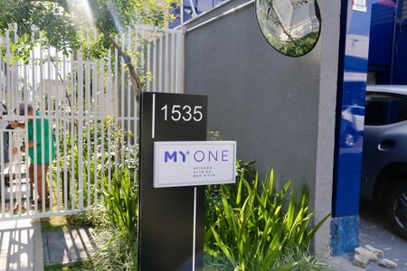 Studio para alugar com 26m², 1 quarto e sem vagaFachada