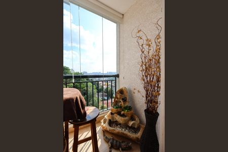 Varanda da Sala de apartamento para alugar com 3 quartos, 65m² em Jardim Caboré, São Paulo
