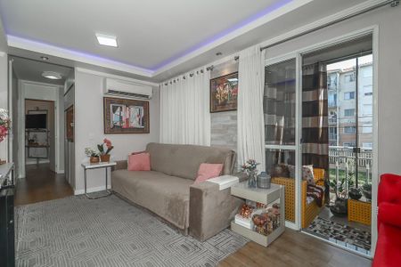 Sala de apartamento à venda com 3 quartos, 69m² em Humaitá, Porto Alegre