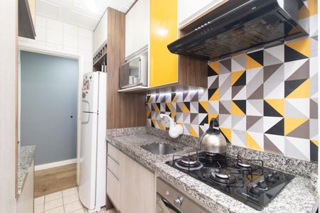 Apartamento à venda com 63m², 2 quartos e 1 vagaCozinha e Área de Serviço