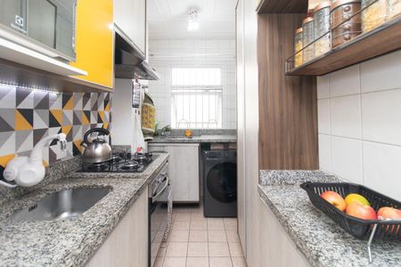 Apartamento à venda com 63m², 2 quartos e 1 vagaCozinha e Área de Serviço