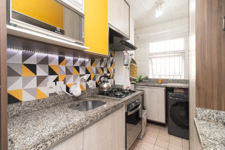 Apartamento à venda com 63m², 2 quartos e 1 vagaCozinha e Área de Serviço