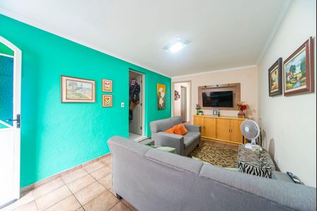 Sala de casa para alugar com 3 quartos, 120m² em Vila Scarpelli, Santo André