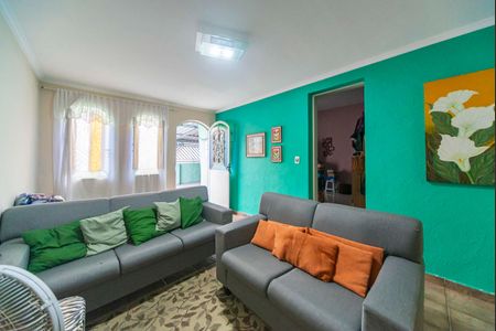 Sala de casa para alugar com 3 quartos, 120m² em Vila Scarpelli, Santo André