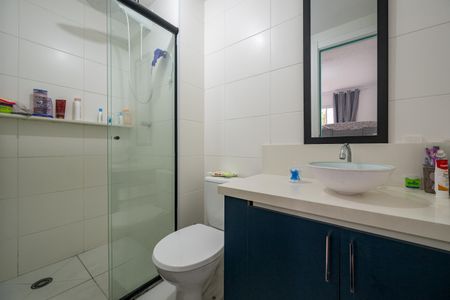 Studio para alugar com 26m², 1 quarto e sem vaga Studio para alugar com 26m², 1 quarto e sem vagaBanheiro da Suíte