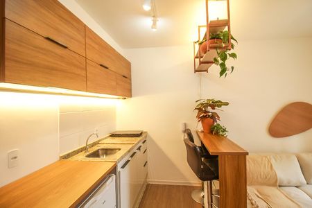 Apartamento para alugar com 28m², 1 quarto e sem vagaSala/Cozinha