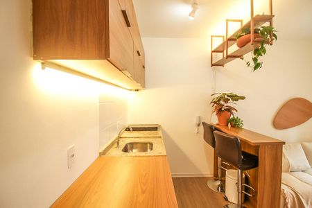 Apartamento para alugar com 28m², 1 quarto e sem vagaSala/Cozinha