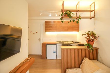 Apartamento para alugar com 28m², 1 quarto e sem vagaSala/Cozinha