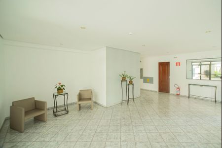 Apartamento à venda com 90m², 3 quartos e 2 vagasHall social