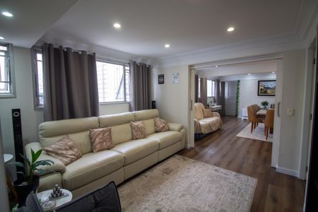 Sala de apartamento à venda com 3 quartos, 122m² em Campo Belo, São Paulo