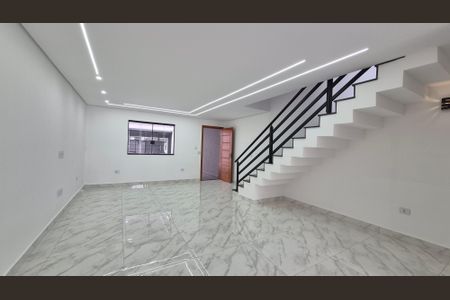 Sala de casa à venda com 3 quartos, 155m² em Jardim Utinga, Santo André