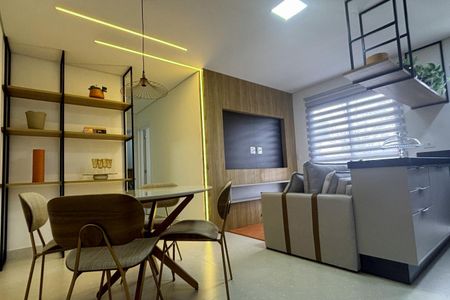 Sala de apartamento à venda com 2 quartos, 57m² em Nova Petrópolis, São Bernardo do Campo