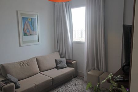 Sala de apartamento para alugar com 1 quarto, 44m² em Ponta da Praia, Santos