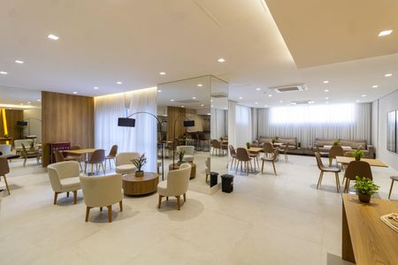 Apartamento para alugar com 47m², 2 quartos e sem vagaÁrea comum - Salão de festas