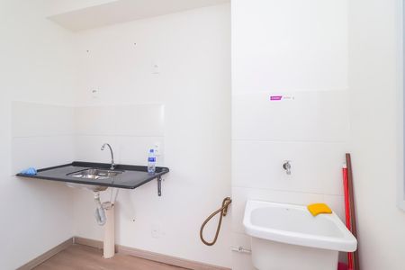 Apartamento para alugar com 38m², 2 quartos e sem vagaCozinha e Área de Serviço