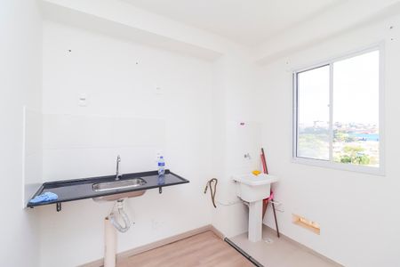Apartamento para alugar com 38m², 2 quartos e sem vagaCozinha e Área de Serviço