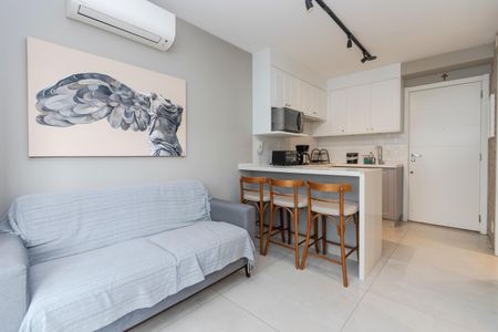 Apartamento para alugar com 36m², 1 quarto e 1 vaga Apartamento para alugar com 36m², 1 quarto e 1 vagaSala
