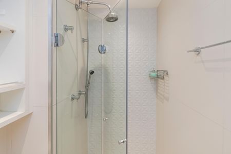 Apartamento para alugar com 36m², 1 quarto e 1 vaga Apartamento para alugar com 36m², 1 quarto e 1 vagaBanheiro da Suíte