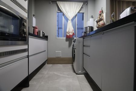 Apartamento à venda com 50m², 2 quartos e 1 vagaCozinha e Área de Serviço