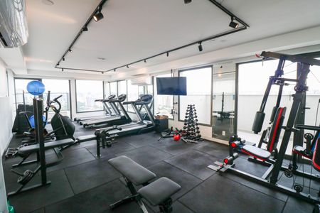 Apartamento à venda com 39m², 1 quarto e 1 vaga Apartamento à venda com 39m², 1 quarto e 1 vagaÁrea comum - Academia