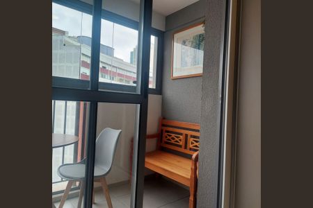 Studio para alugar com 25m², 1 quarto e sem vaga Studio para alugar com 25m², 1 quarto e sem vagaSacada