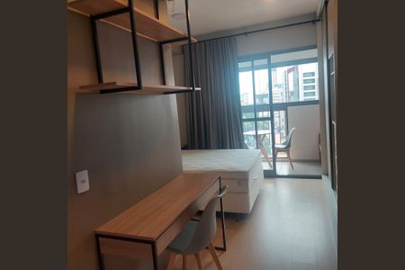 Studio para alugar com 25m², 1 quarto e sem vaga Studio para alugar com 25m², 1 quarto e sem vagaSala/Quarto