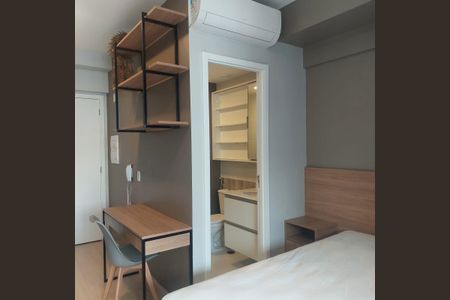 Studio para alugar com 25m², 1 quarto e sem vaga Studio para alugar com 25m², 1 quarto e sem vagaSala/Quarto