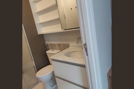 Studio para alugar com 25m², 1 quarto e sem vaga Studio para alugar com 25m², 1 quarto e sem vagaBanheiro