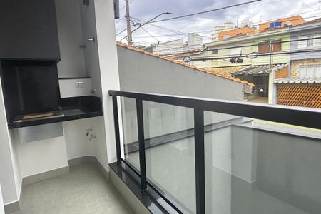 Varanda da Sala de apartamento à venda com 2 quartos, 57m² em Nova Petrópolis, São Bernardo do Campo