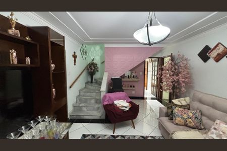 Sala de casa à venda com 3 quartos, 175m² em Vila Helena, Santo André