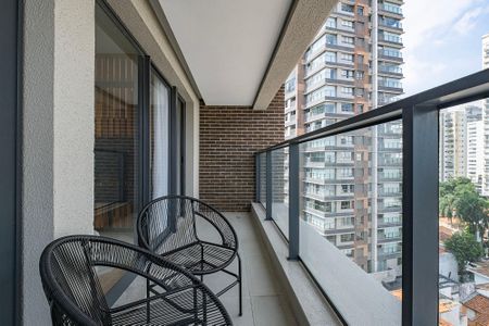 Apartamento à venda com 47m², 1 quarto e sem vagaVaranda