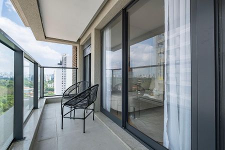 Apartamento à venda com 47m², 1 quarto e sem vagaVaranda