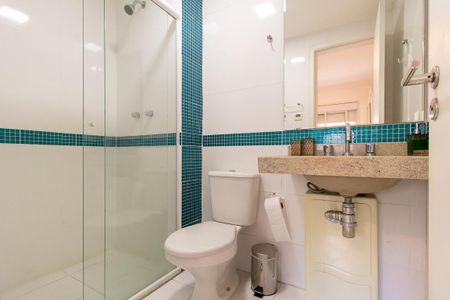 Apartamento para alugar com 160m², 4 quartos e 2 vagas Apartamento para alugar com 160m², 4 quartos e 2 vagasBanheiro da Suíte 2