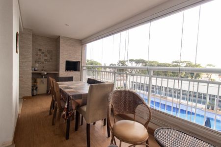 Varanda gourmet de apartamento para alugar com 4 quartos, 160m² em Portão, Curitiba