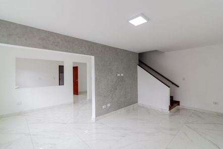 Sala de Estar de casa de condomínio à venda com 3 quartos, 135m² em Vila Romano, São Paulo