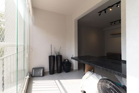 Varanda da Sala de apartamento para alugar com 2 quartos, 53m² em Vila Moraes, São Paulo